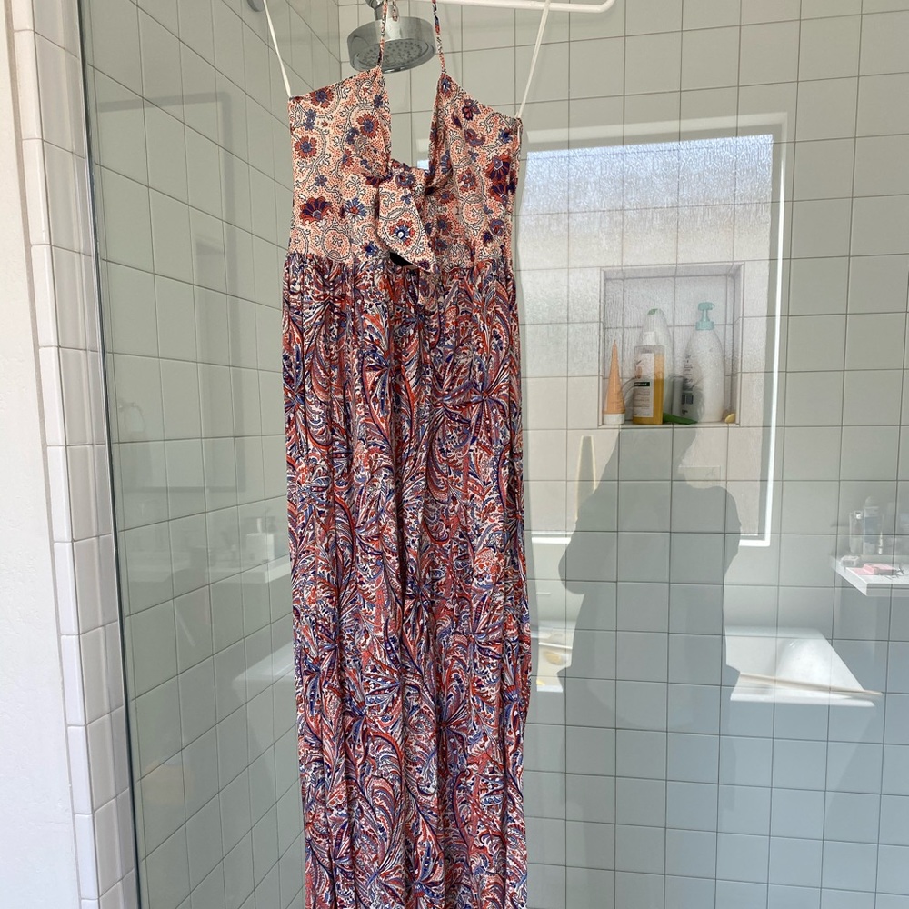 Zara Paisley maxi dress